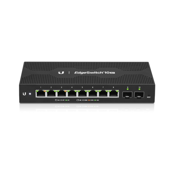 UBNT UBNT-ES-10XP - UBNT Edge Switch 10XP 8 Port Gigabit POE yönetilebilir Switch