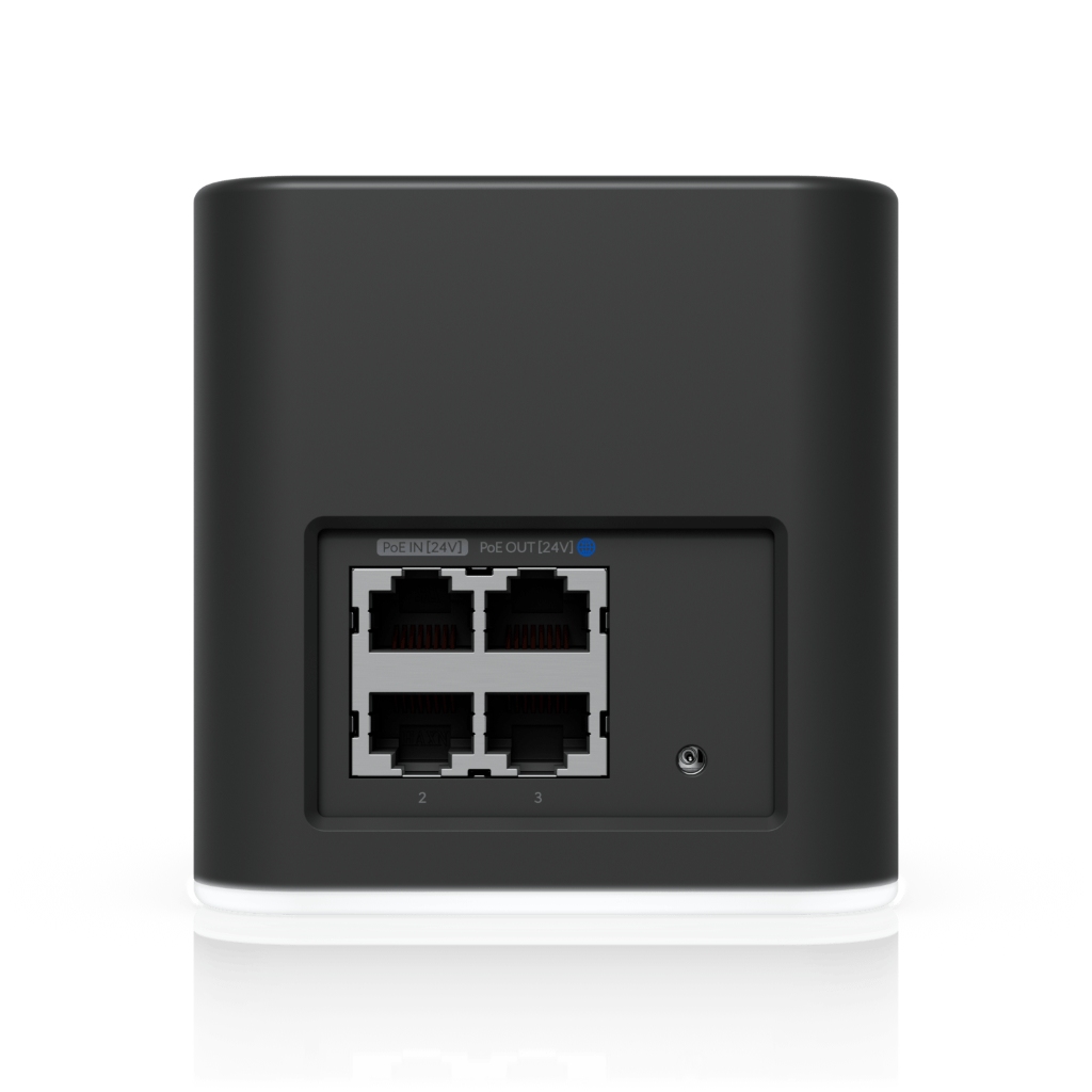 UBNT airCube Home WiFi AP  UBNT airCube Home WiFi AP (ACB-AC) – 802.11ac 2×2, 24V PoE Passthrough ve UISP Destekli Yüksek Performanslı Ev Tipi Access Point - görsel 4