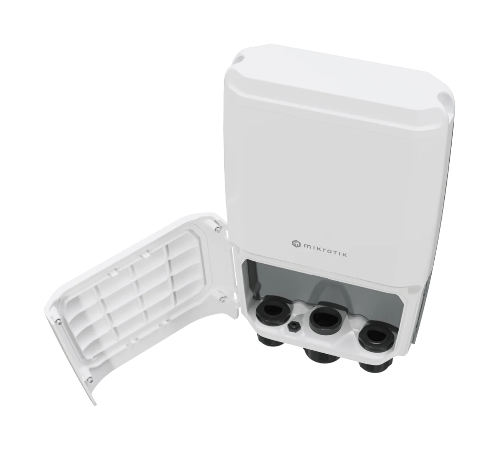 Mikrotik FiberBox Plus MikroTik FiberBox Plus IP66 dış ortam 10 G fiber switch • 4× SFP+ • 1× RJ45 PoE-in • ARM CPU - görsel 2