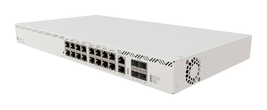 Mikrotik MikroTik CRS320-8P-8B-4S+RM 802.3bt PoE++, 8× af/at + 8× bt, 4× 10G SFP+, 600W PoE++ Switch - görsel 2