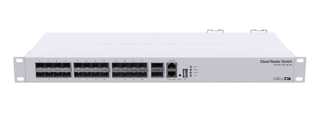 Mikrotik MikroTik CRS326-24S+2Q+RM 24 Port SFP+ 2QSFP Omurga Switch