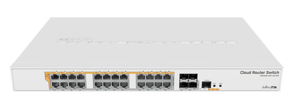 Mikrotik MikroTik CRS328-24P-4S+RM 24Port Akıllı Yönetilebilir Switch - görsel 3