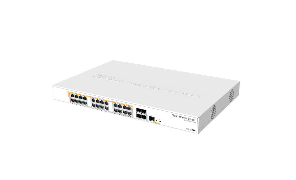 Mikrotik MikroTik CRS328-24P-4S+RM 24Port Akıllı Yönetilebilir Switch - görsel 4