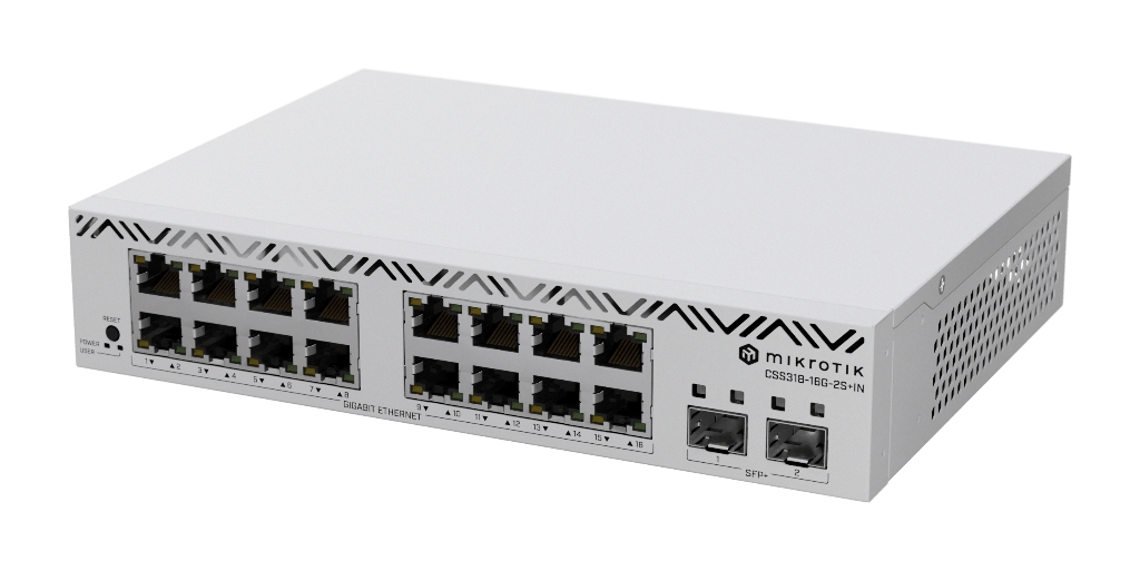 Mikrotik MikroTik CSS318-16G-2S+IN 16 Port Yönetilebilir Switch - görsel 2