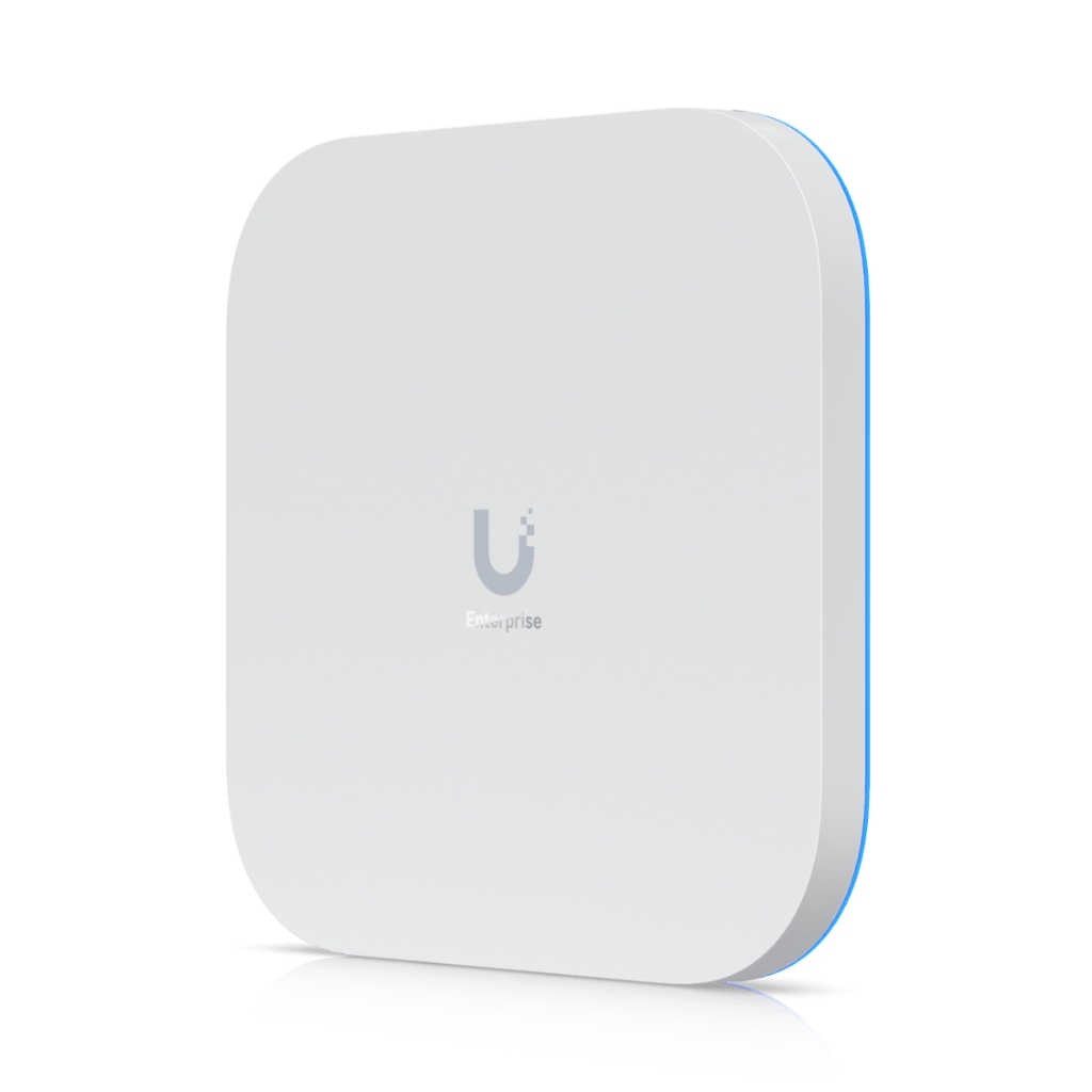 UBNT E7 UBNT UniFi E7 WiFi 7 Access Point – 10 Stream, 10GbE PoE++ Uplink, 6GHz ve 1000+ İstemci Desteği