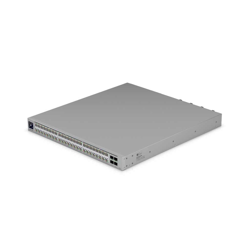 UBNT UniFi Enterprise Campus 48 PoE UBNT UniFi Enterprise Campus 48 PoE (ECS-48-PoE 2150W) – 48 Port PoE+++ Destekli, 25G Uplink’li Layer 3 Kurumsal Kampüs Switch - görsel 2