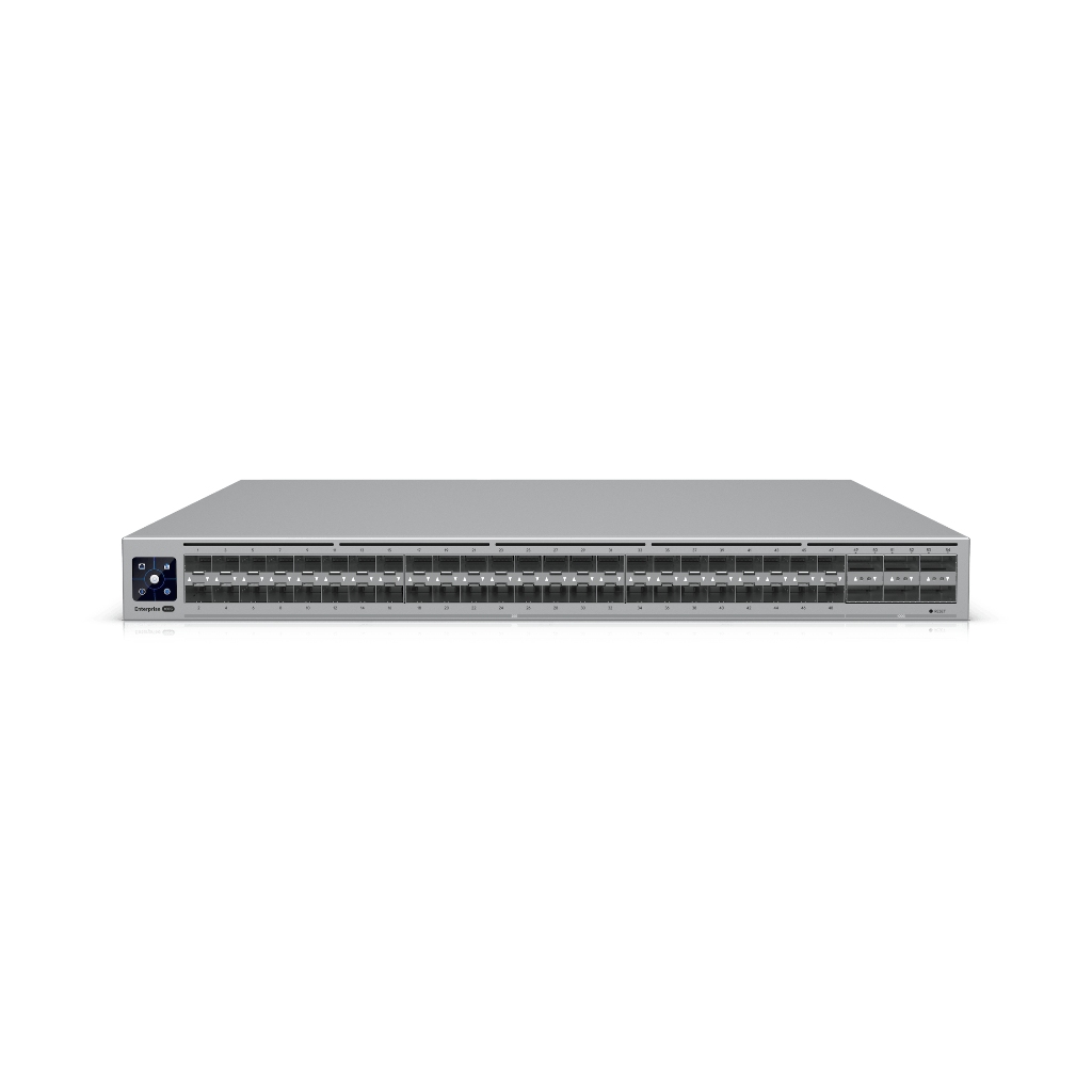 UBNT UniFi Enterprise Campus Aggregation UBNT UniFi Enterprise Campus Aggregation (ECS-Aggregation) – 48× 25G SFP28, 6× 100G QSFP28 ve MC-LAG Destekli 1.8 Tbps Layer 3 Aggregation Switch - görsel 2
