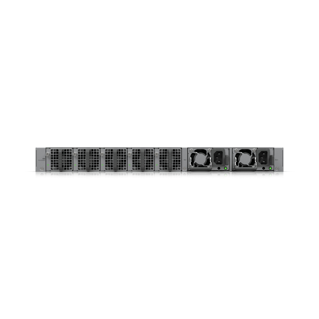 UBNT UniFi Enterprise Campus Aggregation UBNT UniFi Enterprise Campus Aggregation (ECS-Aggregation) – 48× 25G SFP28, 6× 100G QSFP28 ve MC-LAG Destekli 1.8 Tbps Layer 3 Aggregation Switch - görsel 5