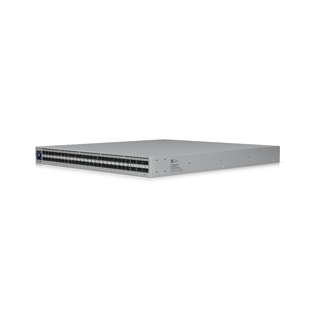 UBNT UniFi Enterprise Campus Aggregation UBNT UniFi Enterprise Campus Aggregation (ECS-Aggregation) – 48× 25G SFP28, 6× 100G QSFP28 ve MC-LAG Destekli 1.8 Tbps Layer 3 Aggregation Switch