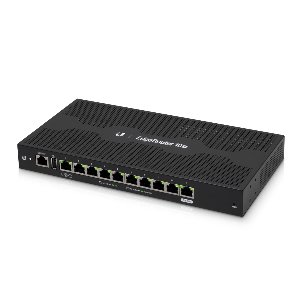 UBNT EdgeRouter 10 UBNT EdgeRouter 10 (ER-10) – 10 Gigabit RJ45 Portlu, PoE Girişli ve PoE Passthrough Destekli Profesyonel Router - görsel 2