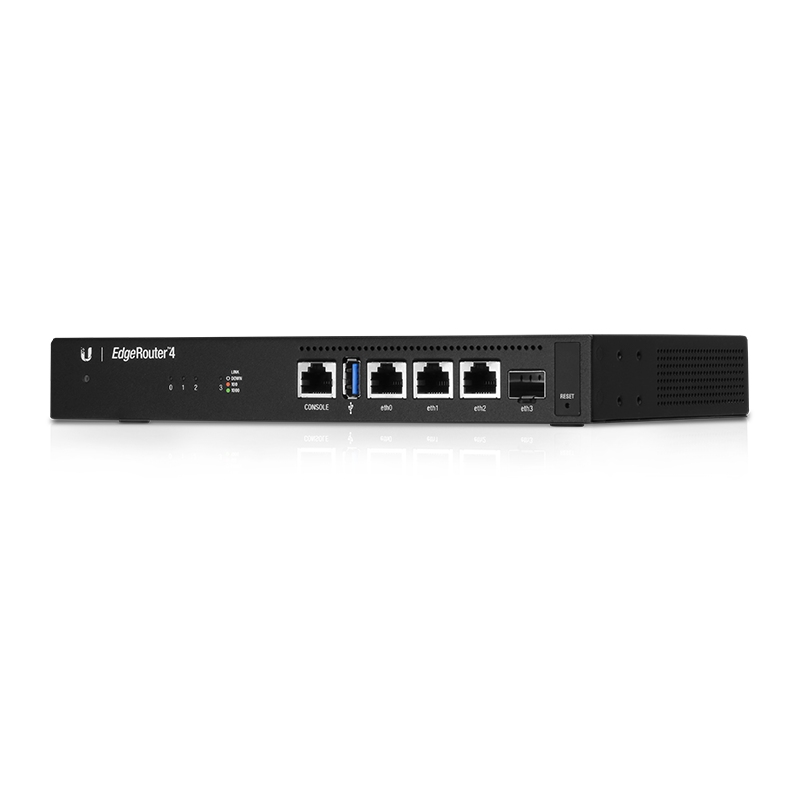 UBNT EdgeRouter 4 UBNT EdgeRouter 4 (ER-4) – 4 Gbps Throughput, 3 Gigabit RJ45 ve 1 SFP Portlu Profesyonel Router - görsel 2