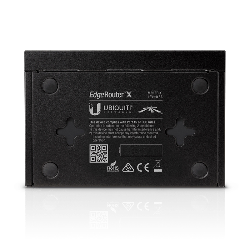 UBNT EdgeRouter X UBNT EdgeRouter X (ER-X) – Gigabit Router, 24V Pasif PoE Girişi ve PoE Passthrough Destekli Kompakt Router - görsel 5