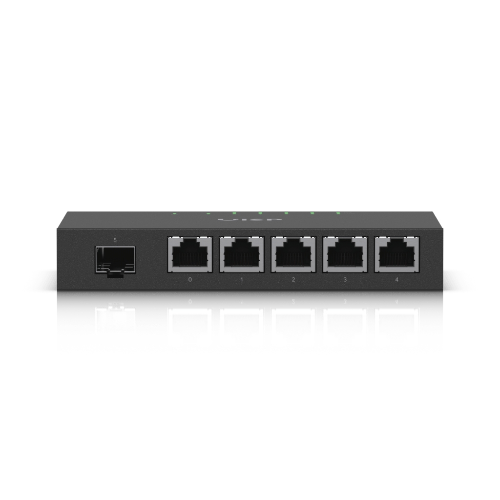 UBNT EdgeRouter X SFP UBNT EdgeRouter X SFP (ER-X-SFP) – 5 Port Gigabit RJ45, 24V Pasif PoE ve SFP Portlu Kompakt Router - görsel 2