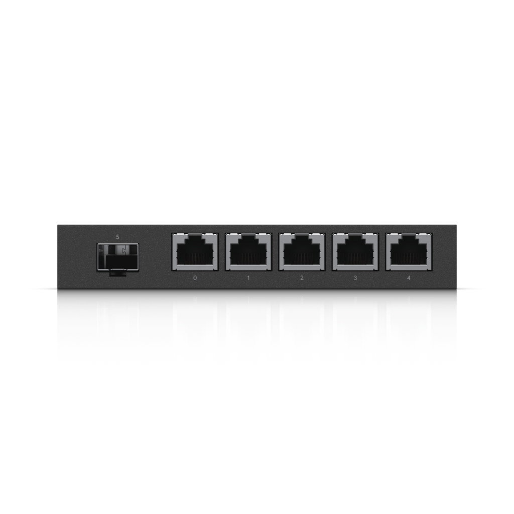 UBNT EdgeRouter X SFP UBNT EdgeRouter X SFP (ER-X-SFP) – 5 Port Gigabit RJ45, 24V Pasif PoE ve SFP Portlu Kompakt Router - görsel 3