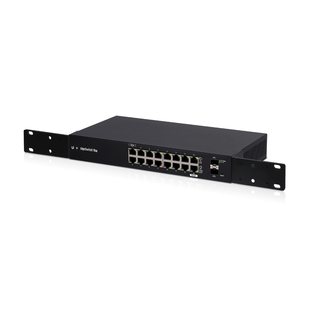 UBNT EdgeSwitch 18X UBNT EdgeSwitch 18X (ES-18X) – 16 Gigabit RJ45, 2 SFP Portlu, Fanless ve Uygun Fiyatlı WISP Switch - görsel 3