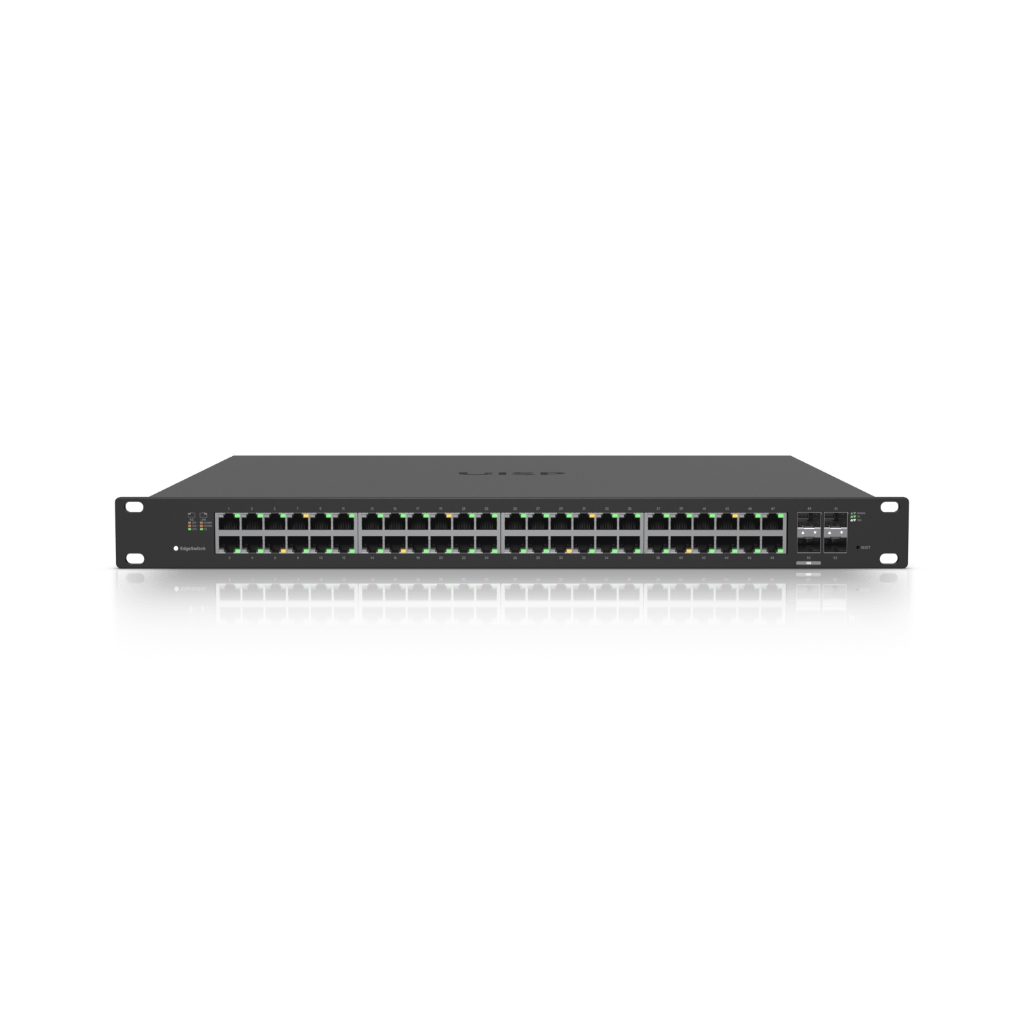 UBNT EdgeSwitch 48 500W UBNT ES-48-500W - UBNT EdgeSwitch 48 Port 500W PoE+ Layer3 Yönetilebilir Switch