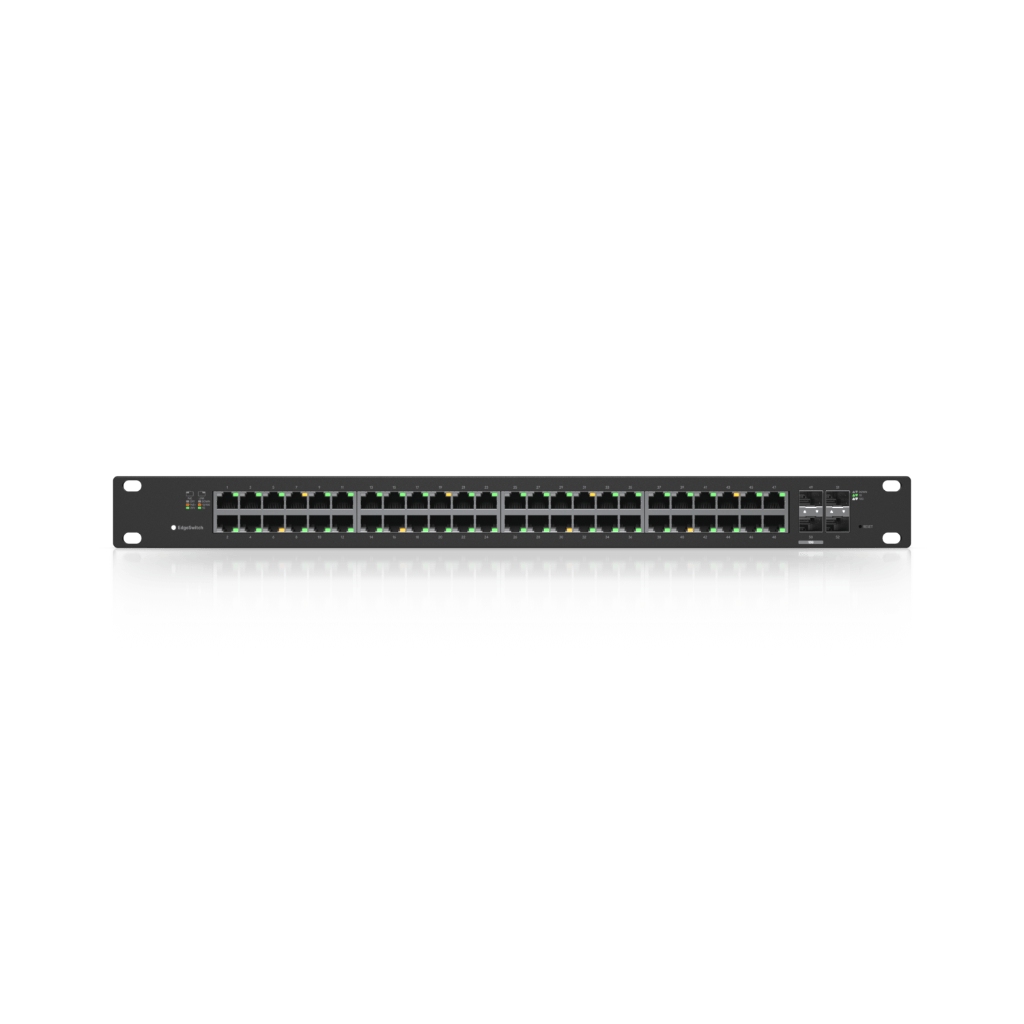 UBNT EdgeSwitch 48 500W UBNT ES-48-500W - UBNT EdgeSwitch 48 Port 500W PoE+ Layer3 Yönetilebilir Switch - görsel 7