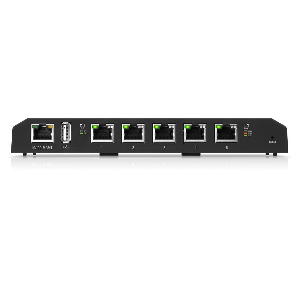 UBNT EdgeSwitch 5XP  UBNT EdgeSwitch 5XP (ES-5XP) – 5 Gigabit PoE Portlu, Kompakt ve Güçlü Pasif PoE Switch - görsel 2