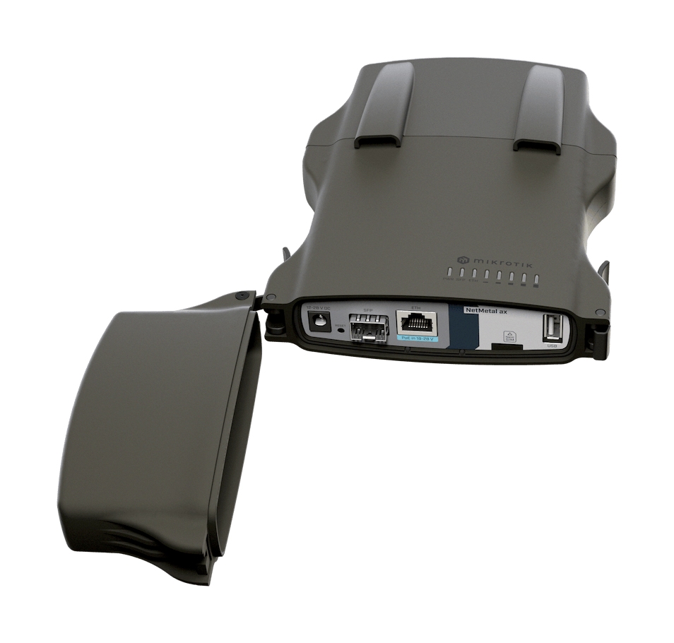 Mikrotik NetMetal ax MikroTik NetMetal ax | IP66 Wi-Fi 6 Dış Ortam AP, 2.5G SFP, miniPCIe LTE, RP-SMA | PTP/PTMP WISP - görsel 3