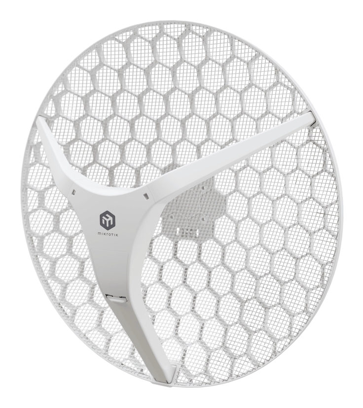 Mikrotik LHG XL 5 ax MikroTik LHG 5 ax XL | 27 dBi Wi-Fi 6 Uzun Menzil CPE, 30 km’ye Kadar PTP, WISP & CCTV Backhaul