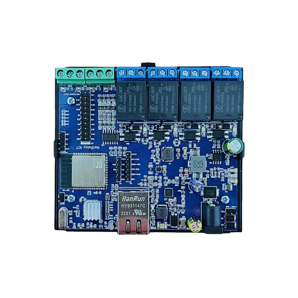 wifiAnten NetRelay IoT Development Board 4 Röle (PoE-Ethernet-WiFi Lan Relay) Geliştirme Kartı (Adaptörlü) - görsel 6