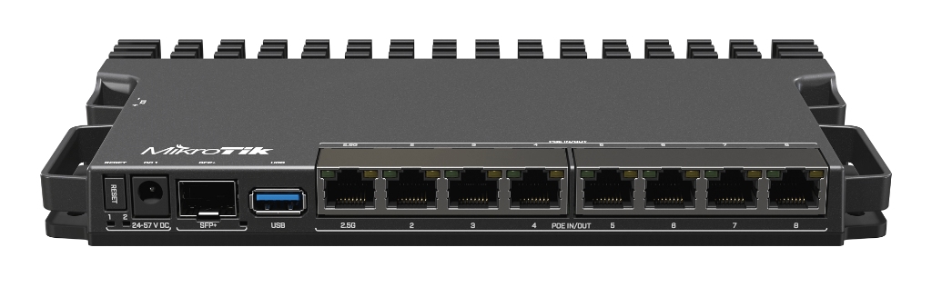 Mikrotik MikroTik RB5009UPr+S+IN - 8 Port PoE-Out Firewall Router