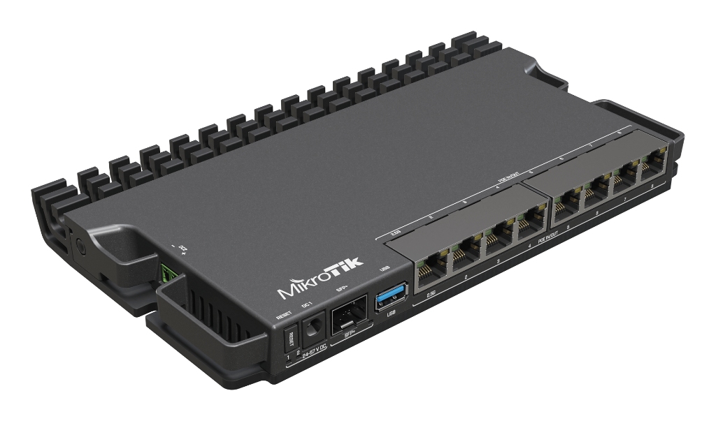Mikrotik MikroTik RB5009UPr+S+IN - 8 Port PoE-Out Firewall Router - görsel 2