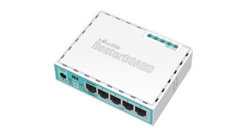 Mikrotik hEX MikroTik RB750Gr3 - MikroTik hEX 5 Port Gigabit Firewall Router - görsel 3