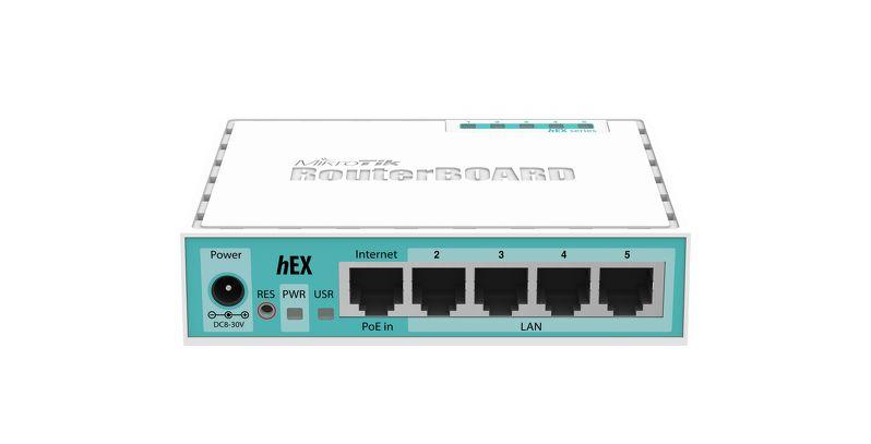 Mikrotik hEX MikroTik RB750Gr3 - MikroTik hEX 5 Port Gigabit Firewall Router - görsel 4