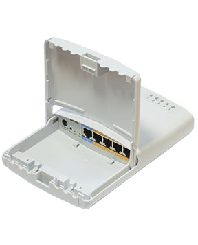 Mikrotik Mikrotik RB750P-PBr2 MikroTik PowerBox Outdoor POE(24v) Management switch - görsel 2