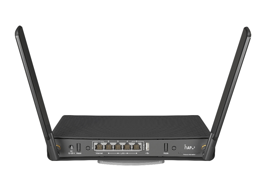 Mikrotik hAP ac³ MikroTik hAP ac³ - RBD53iG-5HacD2HnD 5 Port Gigabit WiFi Router  - görsel 3