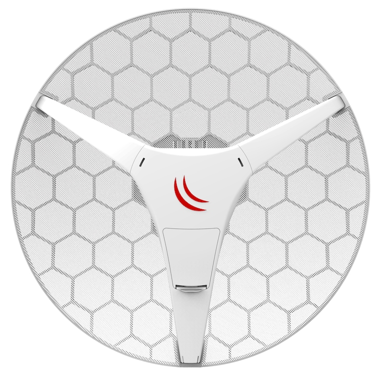 Mikrotik LHG 60G MikroTik LHG 60G - RBLHGG-60ad | 60 GHz CPE, 800 m PtMP + 1 Gbps CPE