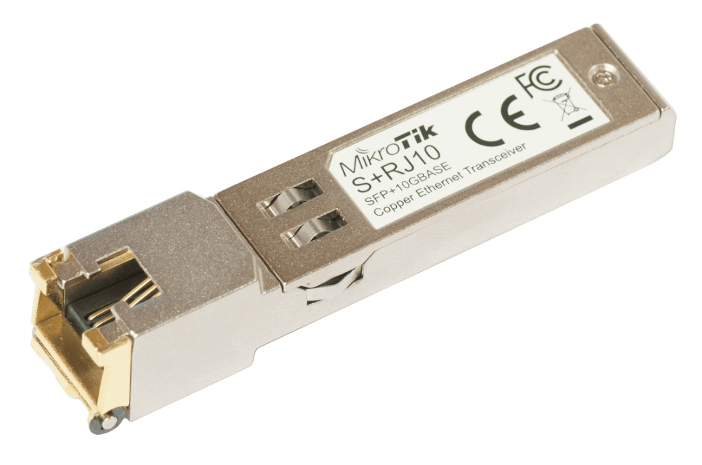 Mikrotik MikroTik S+RJ10 10G Fiber to Copper SFP Modül