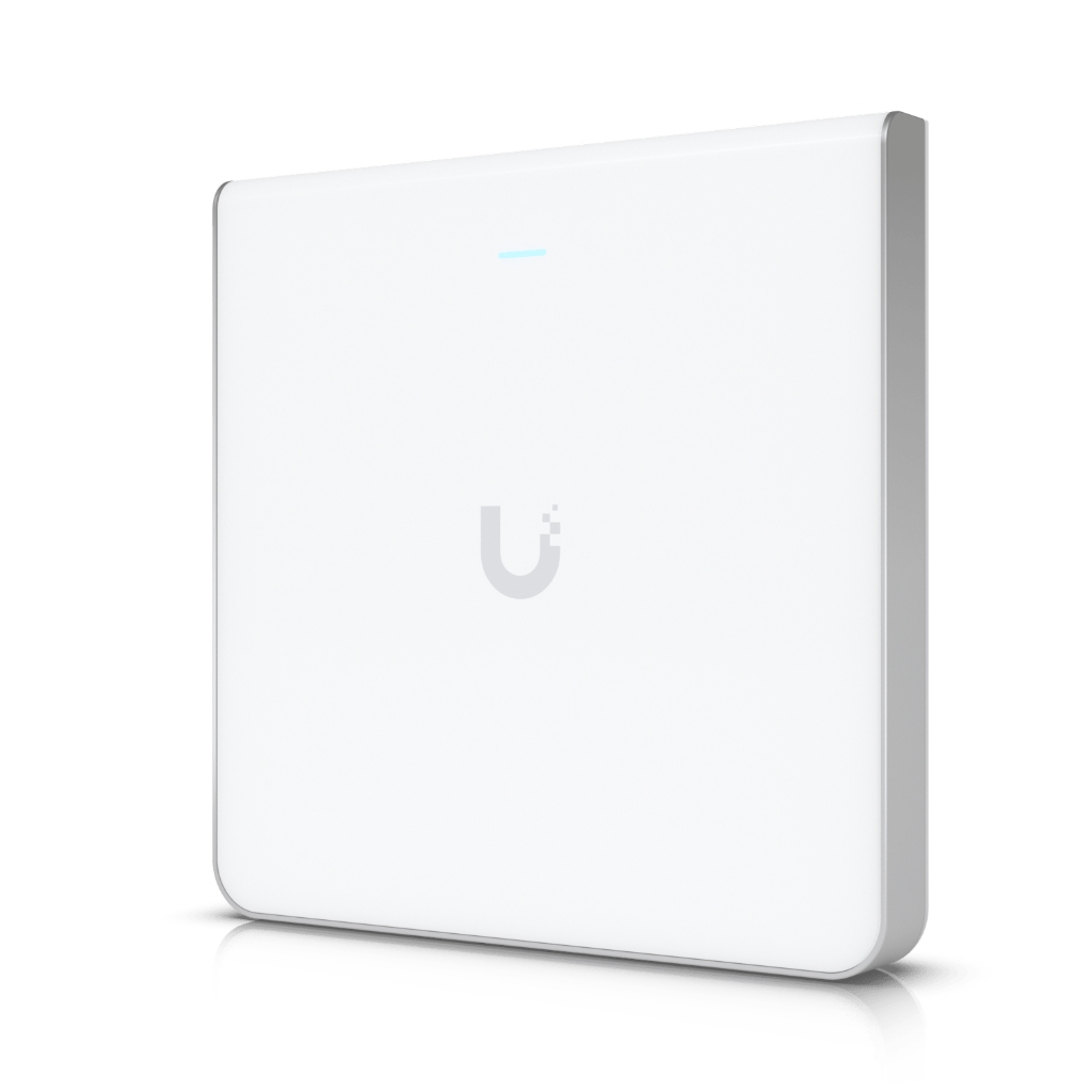 UBNT UBNT UniFi U6 Enterprise In-Wall UBNT UniFi U6 Enterprise In-Wall U6-Enterprise-IW WiFi 6E 6 GHz Duvar Tipi AP – 10 Stream, 2.5 GbE, 4 Port Switch + PoE Out