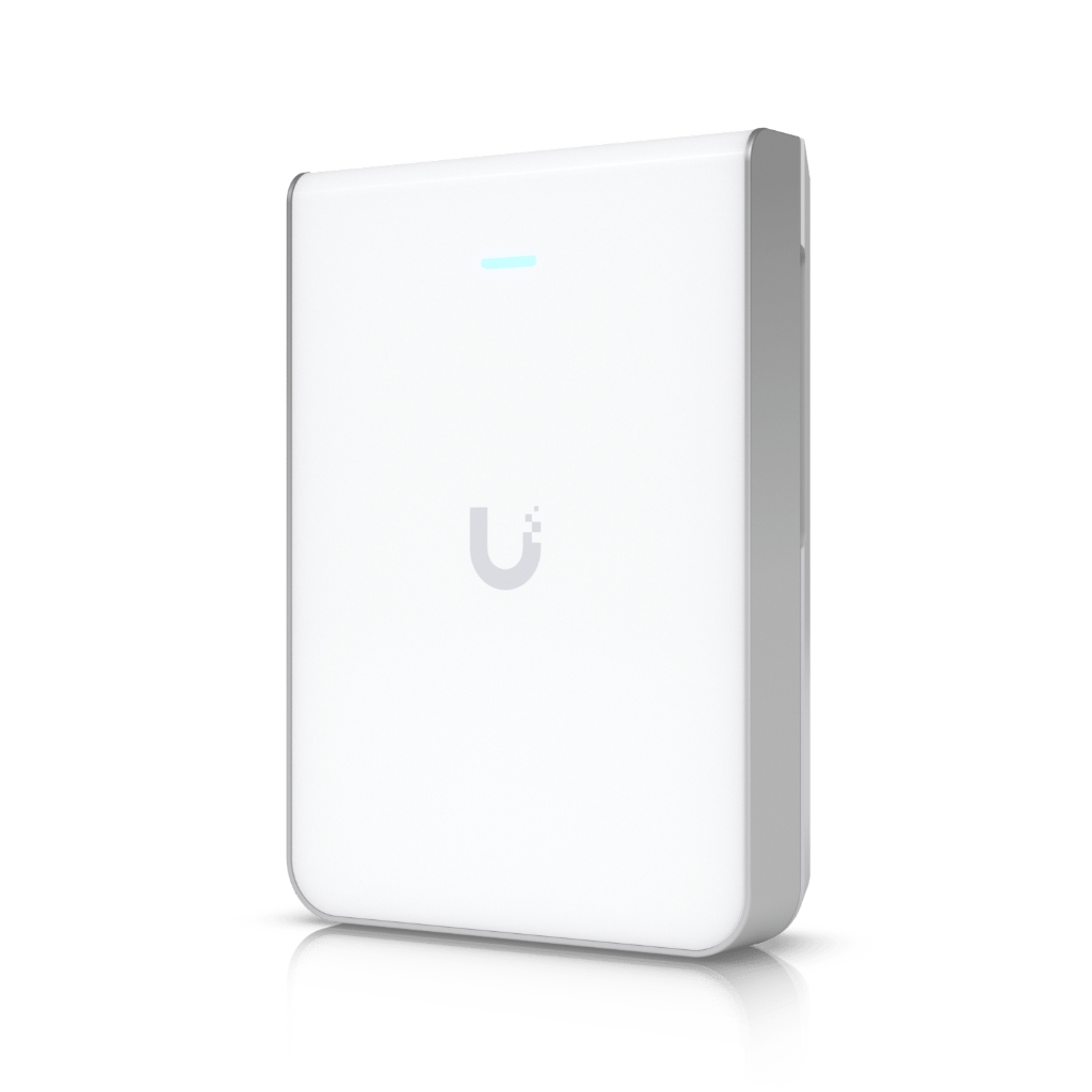 UBNT U7 Pro Wall  UBNT UniFi U7 Pro Wall (U7-Pro-Wall) WiFi 7 Duvar Tipi Access Point – 6 GHz, 2.5 GbE Uplink, PoE+ - görsel 2