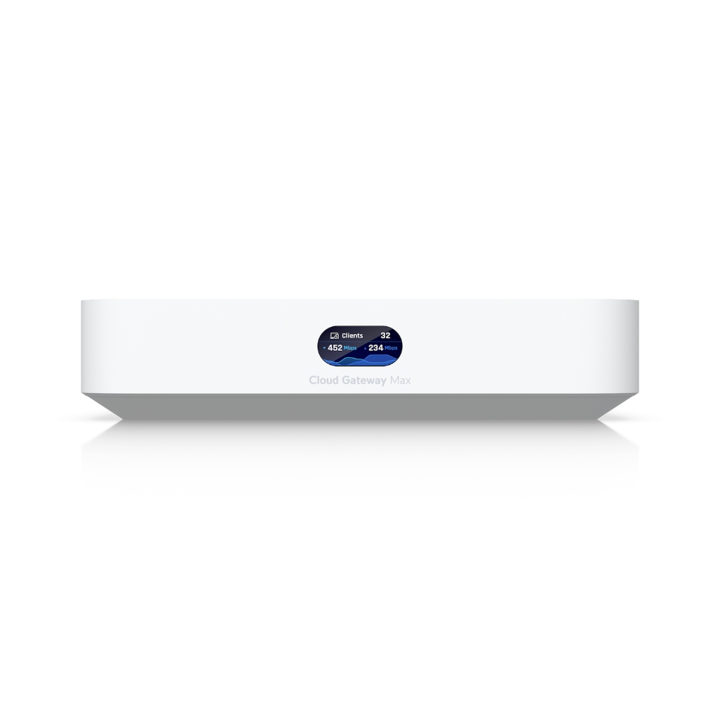 UBNT Cloud Gateway Max UBNT UniFi Cloud Gateway Max (UCG-Max) – 2.5G Çoklu-WAN Cloud Gateway | 2.3 Gbps IDS/IPS, 30+ UniFi Cihaz, NVMe NVR - görsel 3