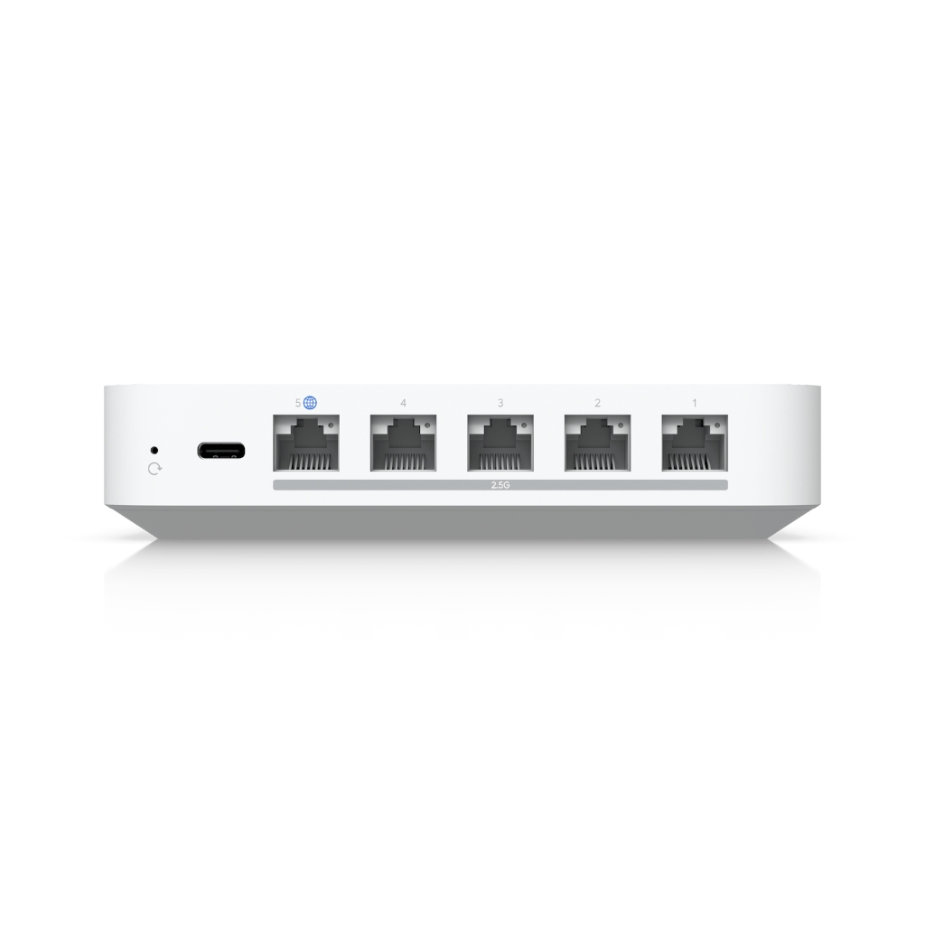 UBNT Cloud Gateway Max UBNT UniFi Cloud Gateway Max (UCG-Max) – 2.5G Çoklu-WAN Cloud Gateway | 2.3 Gbps IDS/IPS, 30+ UniFi Cihaz, NVMe NVR - görsel 4