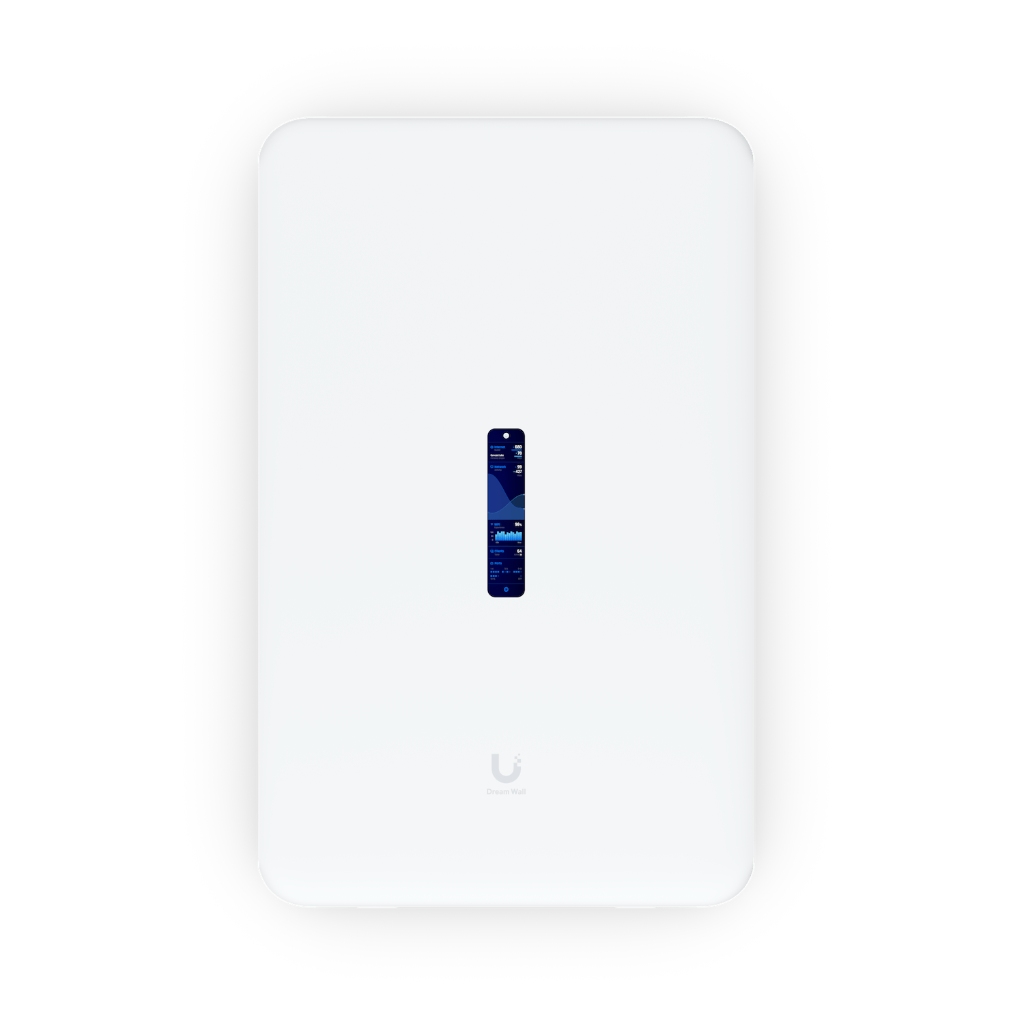 UBNT Dream Wall UBNT UniFi Dream Wall (UDW) | Duvara Monte 10G Cloud Gateway, WiFi 6, 420W PoE Switch, 3.5 Gbps IDS/IPS