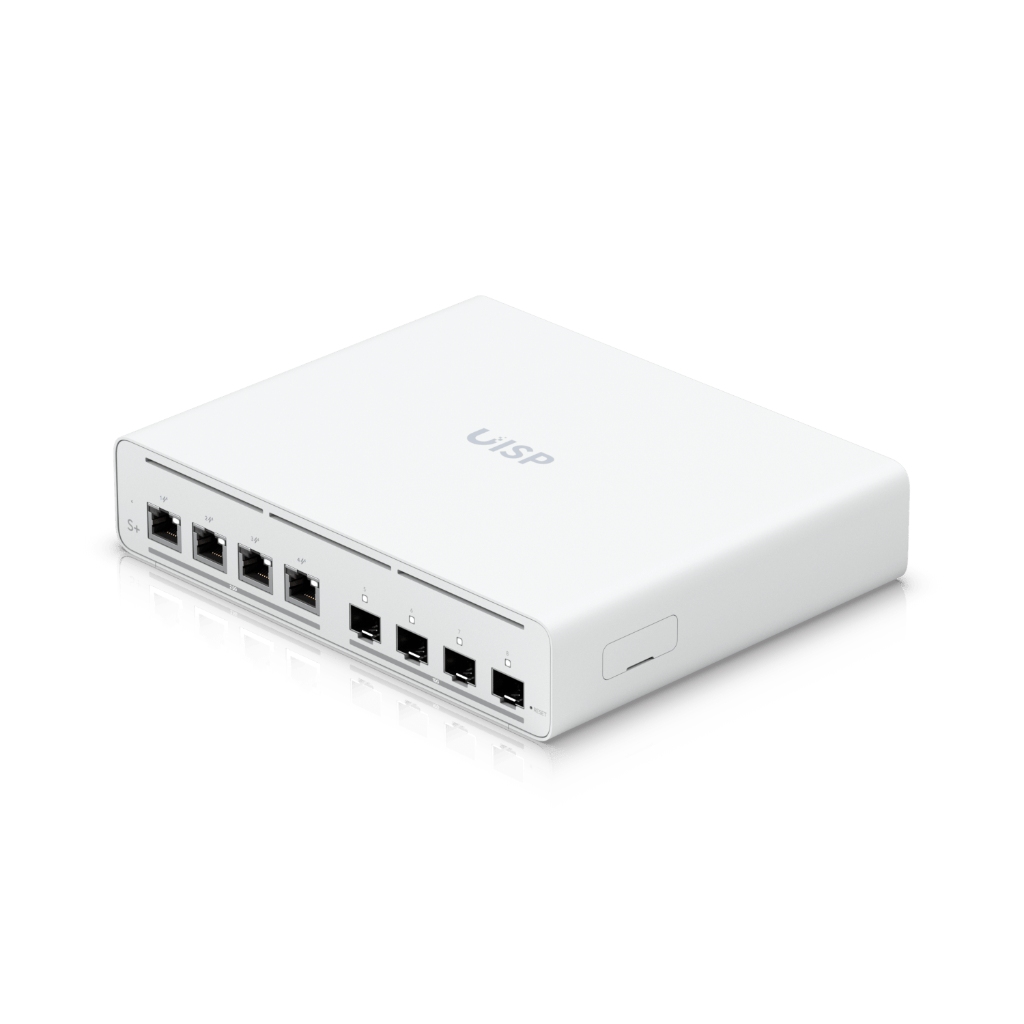 UBNT UISP Switch Plus UBNT UISP Switch Plus (UISP-S-Plus) – 4× 2.5 GbE PoE ve 4× 10G SFP+ Portlu, 160W PoE Bütçesine Sahip ISP Switch - görsel 3