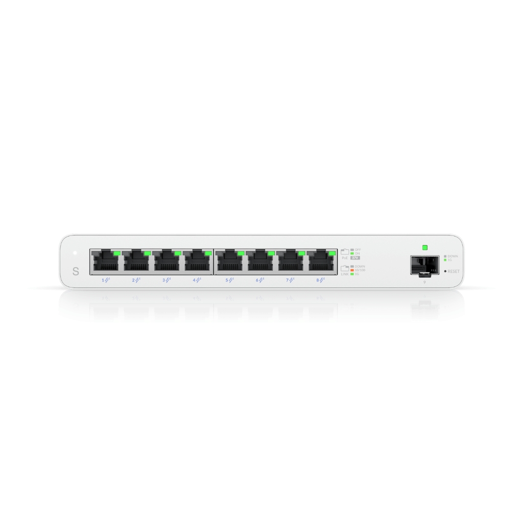 UBNT UISP Switch UBNT UISP-S - UISP Switch 8 Port 24V 110W PoE Yönetilebilir Switch - görsel 3