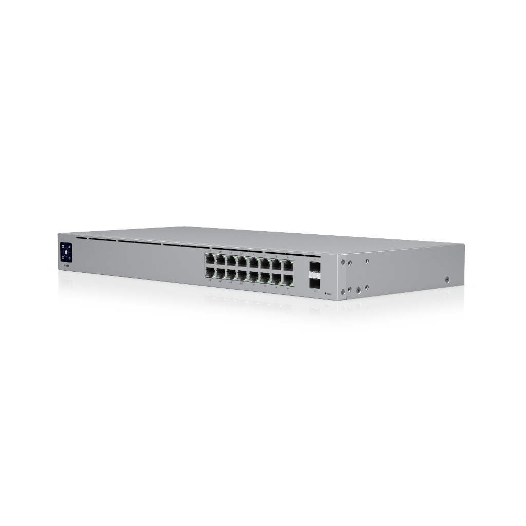 UBNT UniFi Standard 16 PoE  UBNT UniFi Standard 16 PoE (USW-16-POE) | 16 Port Layer 2 PoE Switch - görsel 2