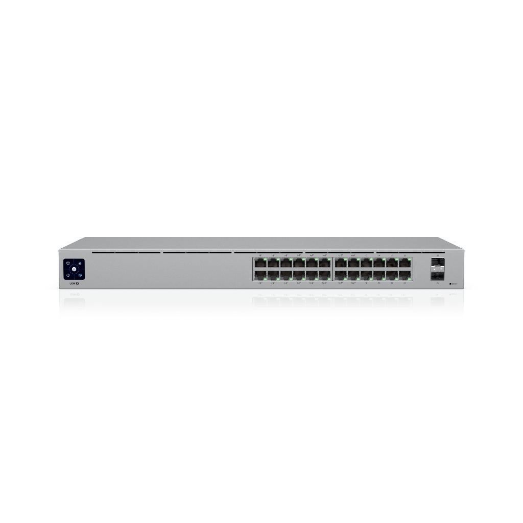 UBNT UniFi Standard 24 PoE UBNT UniFi Standard 24 PoE (USW-24-POE) | 24 Port Fanless Layer 2 PoE Switch - görsel 3