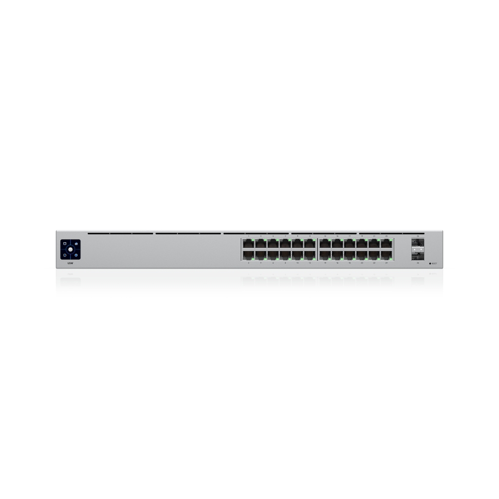 UBNT UniFi Standard 24 UBNT UniFi Standard 24 (USW-24) | 24 Port Gigabit, 2 SFP, Fansız Layer 2 Switch - görsel 2