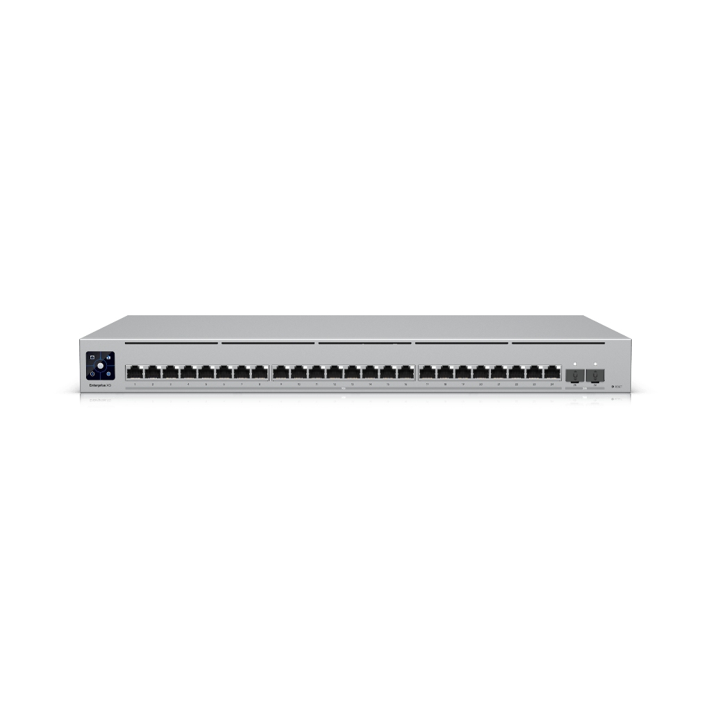 UBNT UniFi Switch EnterpriseXG 24 UBNT UniFi EnterpriseXG 24 (Gen1) | 24x 10GbE, 25G SFP28, Layer 3 Switch - görsel 2