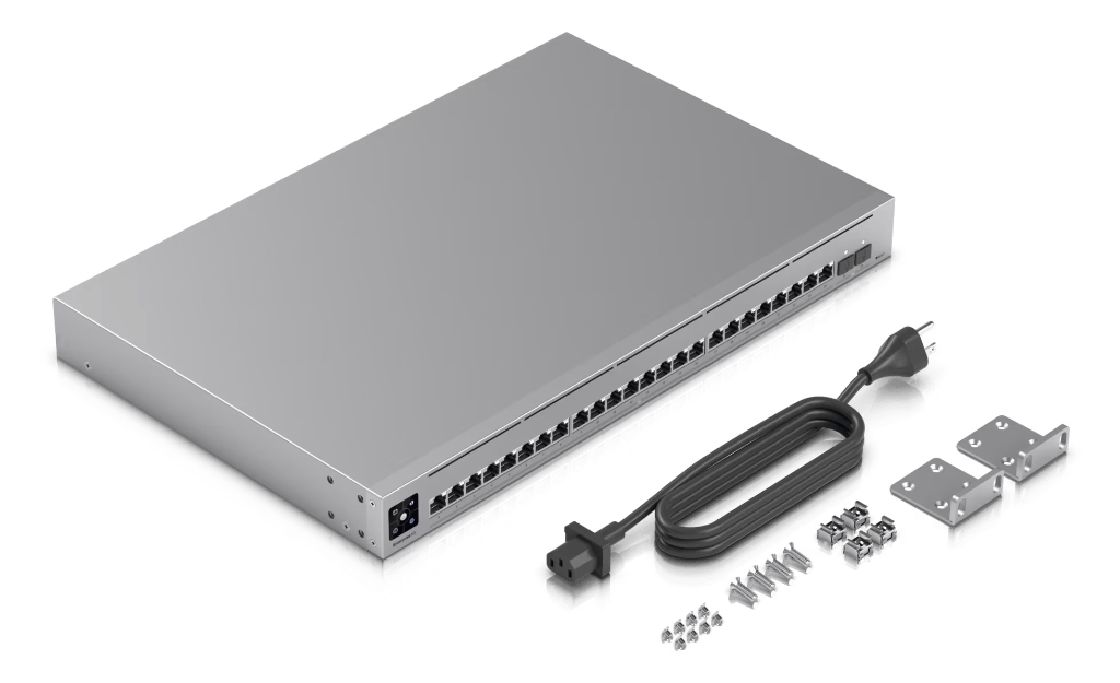 UBNT UniFi Switch EnterpriseXG 24 UBNT UniFi EnterpriseXG 24 (Gen1) | 24x 10GbE, 25G SFP28, Layer 3 Switch - görsel 4