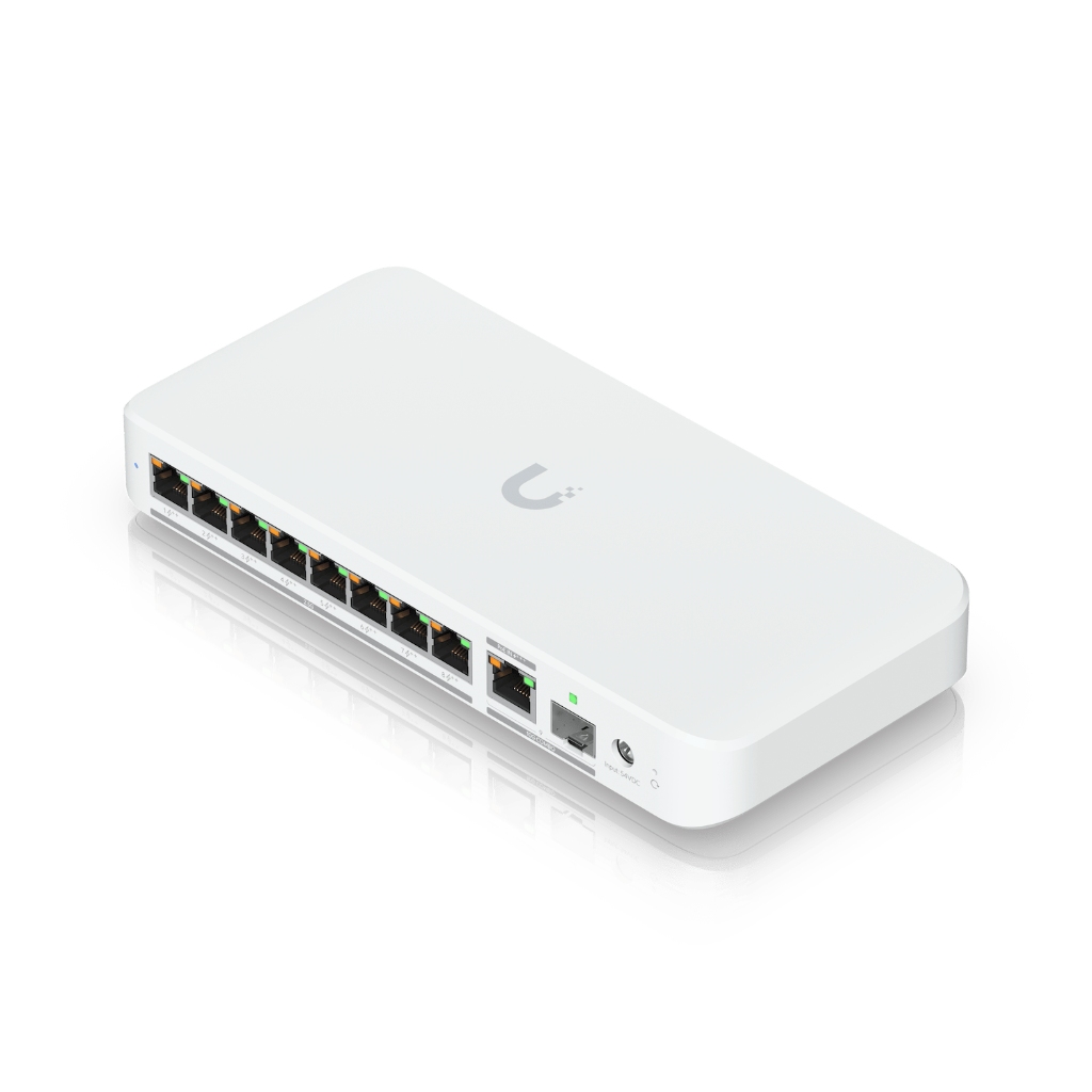 UBNT UniFi Flex 2.5G PoE  UBNT UniFi Flex 2.5G PoE (USW-Flex-2.5G-8-PoE)  | 8 Port 2.5GbE PoE++, 10G Combo Uplink Switch - görsel 3