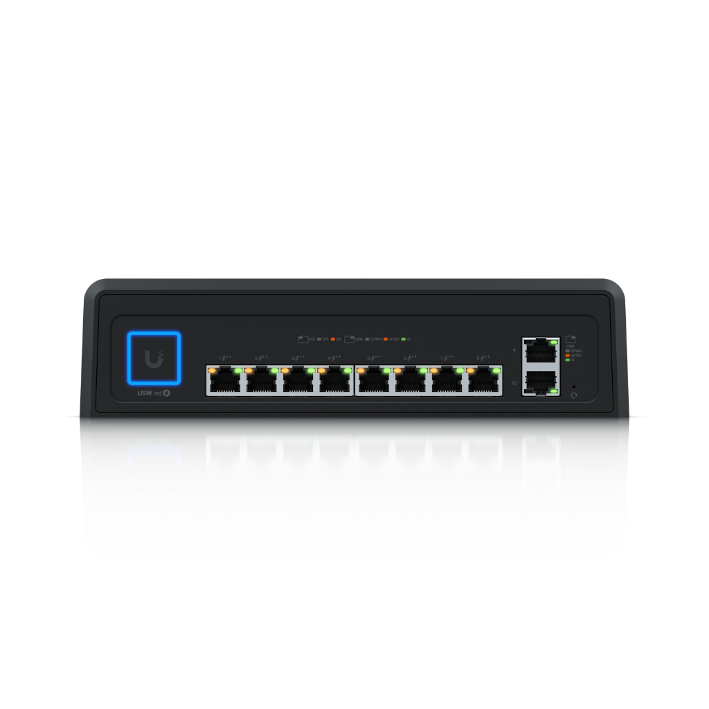 UBNT UniFi Switch Industrial UBNT UniFi Switch Industrial (USW-Industrial) | 8x PoE++, 430W, Fansız Endüstriyel Switch - görsel 2