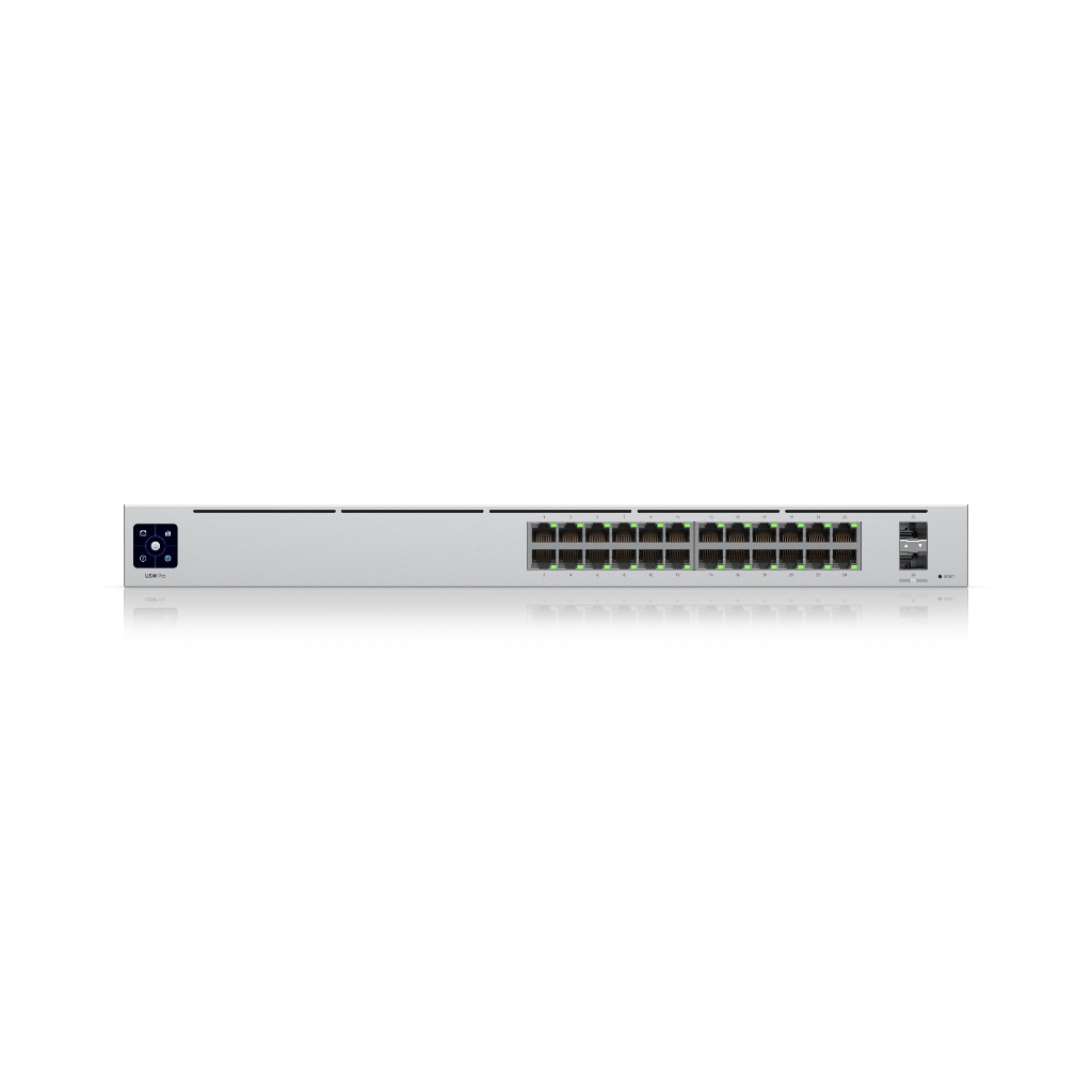 UBNT UniFi Switch Pro 24 UBNT UniFi Switch Pro 24 (USW-Pro-24) | 24 Port Gigabit, 10G SFP+, Layer 3 Switch - görsel 3