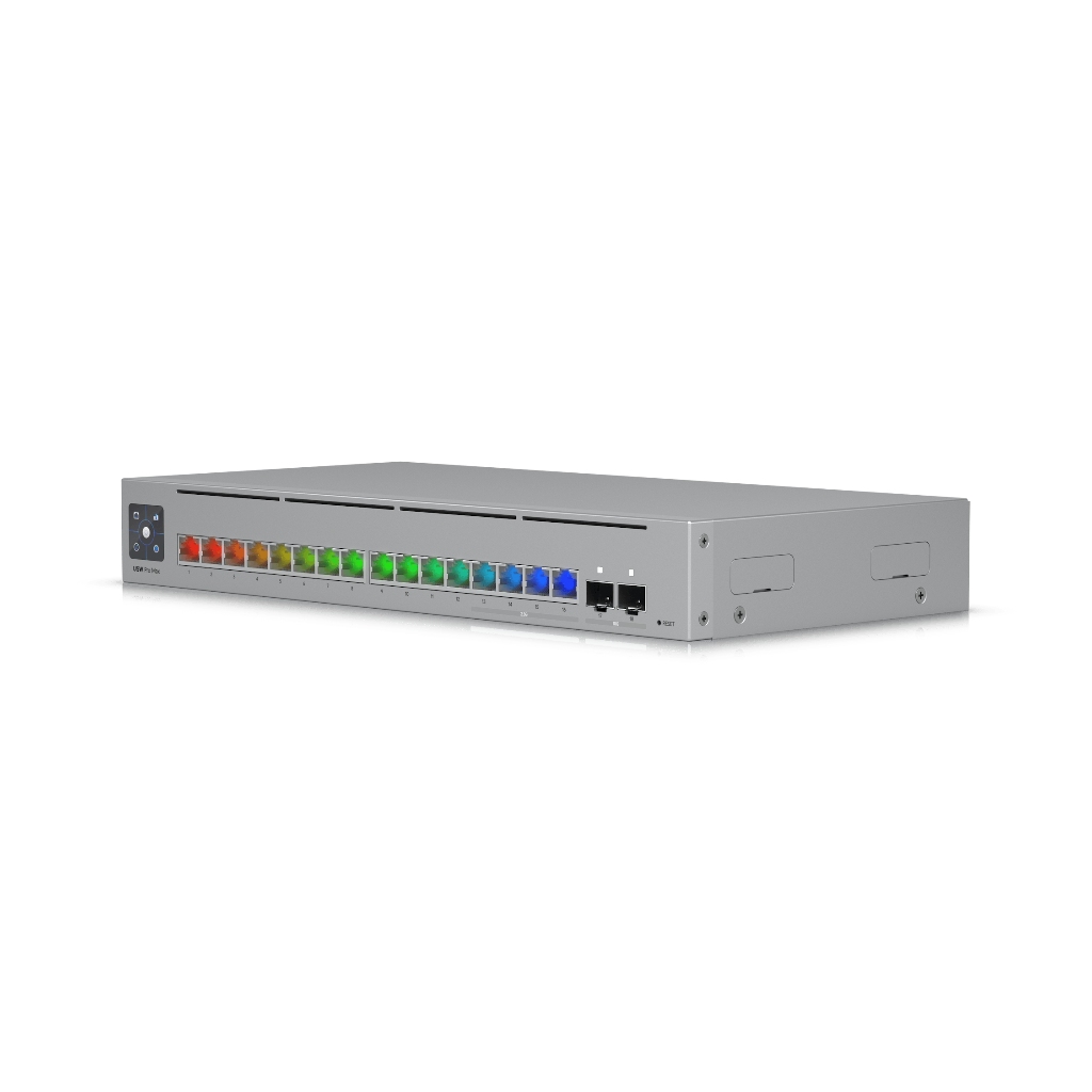 UBNT UniFi Switch Pro Max 16 UBNT UniFi Switch Pro Max 16 (USW-Pro-Max-16) | Etherlighting™, 2.5GbE, 10G SFP+ Layer 3 Switch - görsel 4