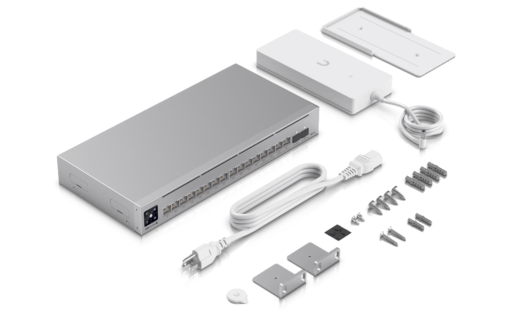 UBNT UniFi Pro Max 16 PoE  UBNT UniFi Pro Max 16 PoE (USW-Pro-Max-16-PoE) | 2.5GbE PoE++ Layer 3 UniFi Switch - görsel 5